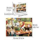 1000 Teile Puzzle - Segelschiffe